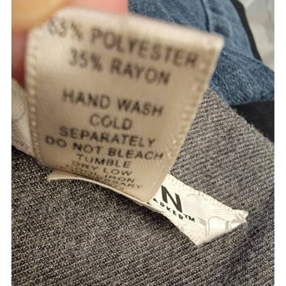 Bitten By Sarah Jessica Parker Gray Dress‎ Overall Skirt Size 6 EUC - Picture 6 of 6